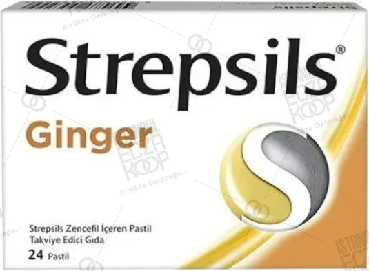Strepsıls Gınger 24'lu Pastıl