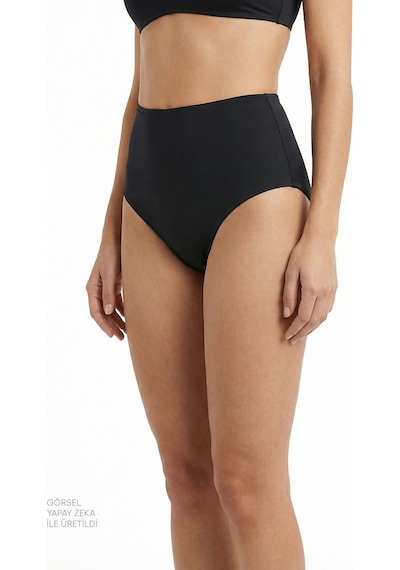Penti Siyah High Bikini Altı