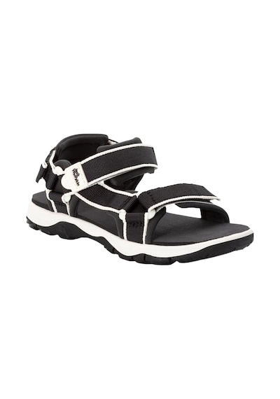 Jack Wolfskın Jack Wolfskin Unisex Çocuk Sandalet Seven Seas 3 Siyah 6000 Siyah