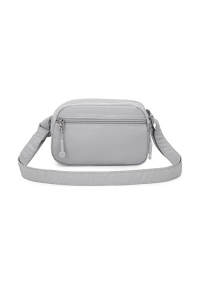 Smart Bags Mikro Poly Kumaş Mini Boy Postacı Kadın Çantası 3339 Gri