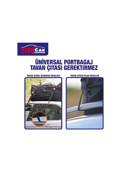 Portbagaj Tavan Çantası Yeni Nesil - Kolay Montaj - 500lt
