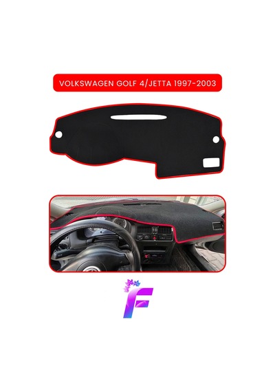 Volkswagen Golf 4 1997-2003 Torpido Örtüsü Araca Özel Üretim Kolay Montaj Tam Uyum B87