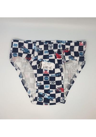 Tutku 0255 Erkek Çocuk Elastan Slip Külot 12 Adet