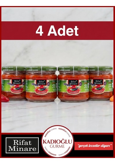 Rifat Minare Lütenitsa Kahvaltılık Tatlı Sos - 300 Gr X 4 Adet