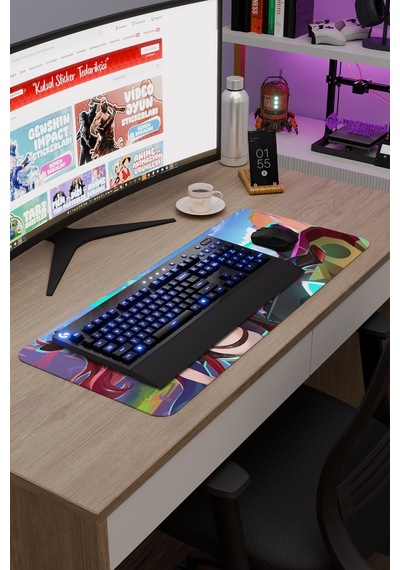 Chasca Genshin Impact Anime Gacha V1 - 70x30 Xl Gaming Mouse Pad Fare Altlığı