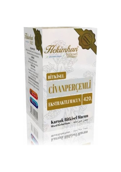 Hekimhan Bitkisel Civan Perçemli Ekstraktlı Macun 420 G