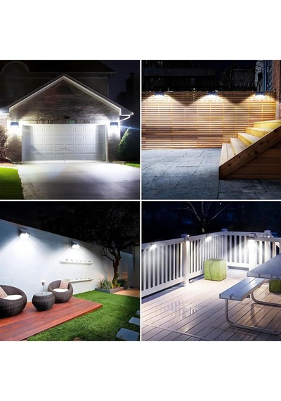 Sigrill 4 Lü Solar Bahçe Işıkları, Hareket Sensörlü, 150 Led, 3 Modlu, Ip65 Su Geçirmez, Solar Duvar Lambası Güneş Enerji Çok Renkli Sigrill 4 Lü Solar Bahçe Işıkları, Hareket Sensörlü, 150 Led, 3 Modlu, Ip65 Su Geçirmez, Solar Duvar Lambası Güneş Enerji Çok Renkli