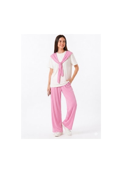 Asur Boutique Asur Butik Kadın Şal Yaka Eşofman Takımı Günlük Rahat, Şık, Slim Fit Spor Takım Pembe Asur Boutique Asur Butik Kadın Şal Yaka Eşofman Takımı Günlük Rahat, Şık, Slim Fit Spor Takım Pembe