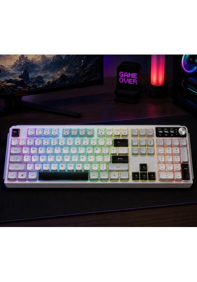 Jedel K511 Kablolu Gaming Oyuncu Klavyesi - 104 Tuş Rgb Gökkuşağı Aydınlatmalı
