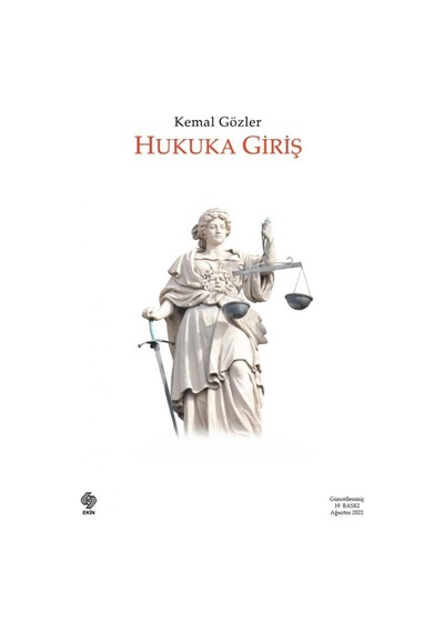 Hukuka Giriş 19.baskı