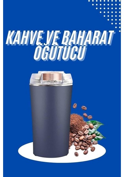 Yeni Nesil Kahve Ve Baharat Öğütücü Paslanmaz Çelik Kahve Değirmeni Genel