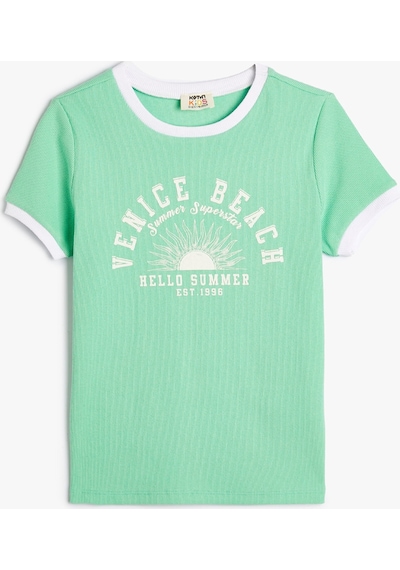 Koton Crop Tişört Slogan Baskılı Kısa Kollu Bisiklet Yaka Pamuklu Yeşil 4skg10293ak 4SKG10293AK783 Yeşil Koton Crop Tişört Slogan Baskılı Kısa Kollu Bisiklet Yaka Pamuklu Yeşil 4skg10293ak 4SKG10293AK783 Yeşil