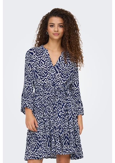 Only 15320417 Onlclemmentıne Lıfe 3/4 Dress Wvn Noos Kadın Elbise Ombre Blue Clemmentıne Grafic Only 15320417 Onlclemmentıne Lıfe 3/4 Dress Wvn Noos Kadın Elbise Ombre Blue Clemmentıne Grafic