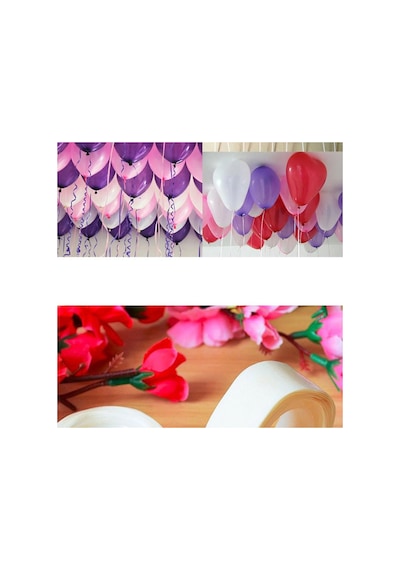 Sticker Damla Model Çift Taraflı Yapışkan Balon Yapıştırıcısı Bx40 Çok Renkli
