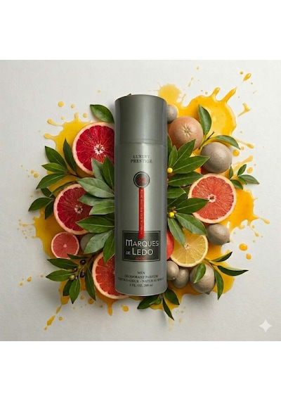 Luxury Prestige Marques De Ledo Erkek Parfüm Deodorant Sprey 200ml Odunsu
