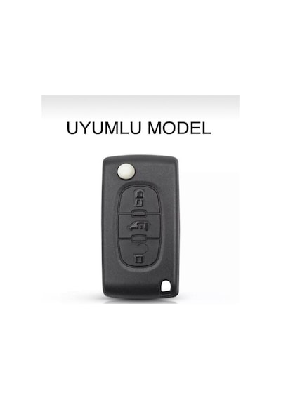 Citröen Xsara Picasso C5 C6 C8 Anahtar Koruma Kılıfı 3 Tuşlu 2.re