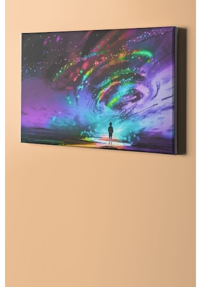 Webstyle Sayılarla Boyama Seti Kasnaklı Fantastik Kasırga 40 X 50 Cm
