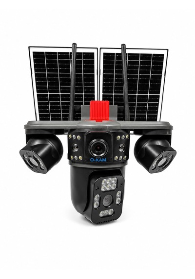Okam 341 Premium 4 Lens 4g Solar Kamera