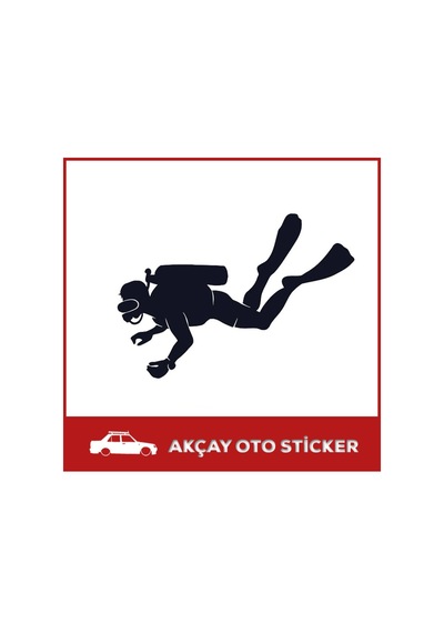 Dalgıç Sticker Dalgıç Oto Sticker Araba Sticker Arma Sticker