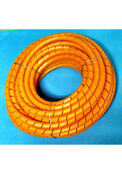 Kablo Toplama Koruma Spirali Rulo No 4- 14 Mm Sarı 50 M