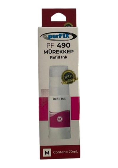Perfıx Canon Pf Cgı-490m - Kırmızı 790 - 190 - Şişeli Mürekkep 70ml
