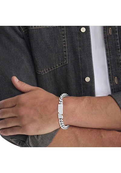 Calvin Klein Ckj35100006 Erkek Bileklik Gümüş