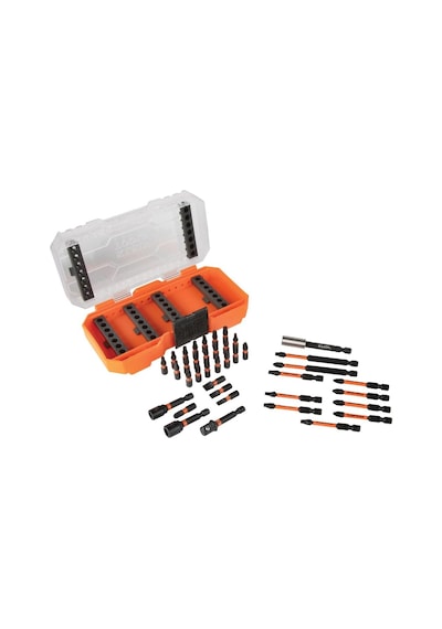 Klein Tools 33801 Darbeli Sürücü Ucu Seti, Proflex, S2 Çelik Phil