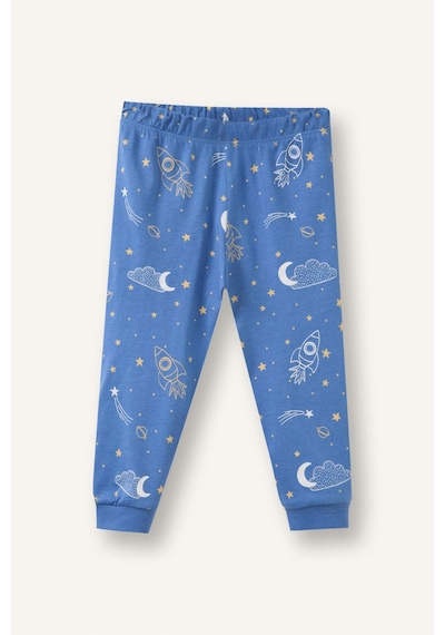 Defacto %100 Pamuklu Desenli 2'li Pijama Takımı Erkek Bebek G8832A526SP