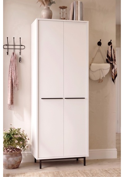 Yurudesign Oasis Metal Ayaklı 9 Raflı 2 Kapaklı Büyük Ayakkabılık Çok Amaçlı Dolap 27 Çift Ayakkabı Beyaz Os2-w Yurudesign Oasis Metal Ayaklı 9 Raflı 2 Kapaklı Büyük Ayakkabılık Çok Amaçlı Dolap 27 Çift Ayakkabı Beyaz Os2-w