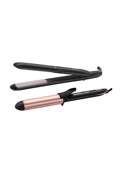 Babyliss C452E Rose Quartz Tong Saç Maşası + ST241E Smooth Ceramic 230 Saç Düzleştirici