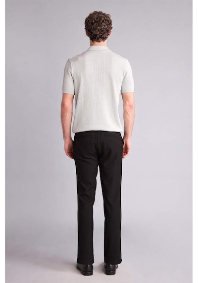Defacto Tailored Fit Düz Paça Pantolon B8577ax26spbk27 Siyah-bk27