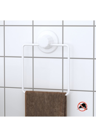 Teknotel Delme Vida Matkap Yok Vakumlu Kare Havluluk Beyaz Dm234 Beyaz
