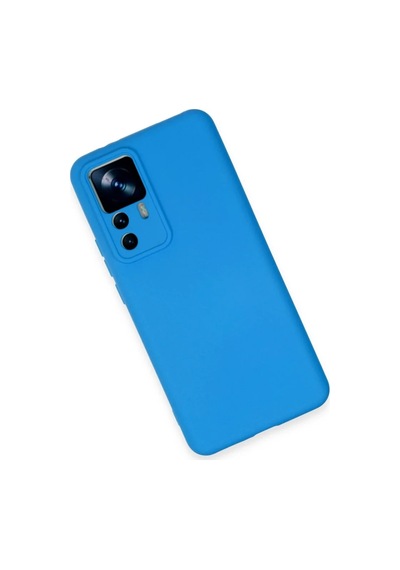 Mi 12t Pro Kılıf Nano İçi Kadife Silikon - Mavi