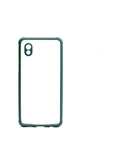 Samsung Uyumlu Galaxy A01 Core Kılıf Zore Kaff Kapak Koyu Yeşil