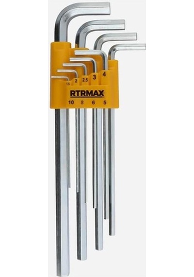 Rtrmax Uzun Allen Anahtar Takımı 9'lu