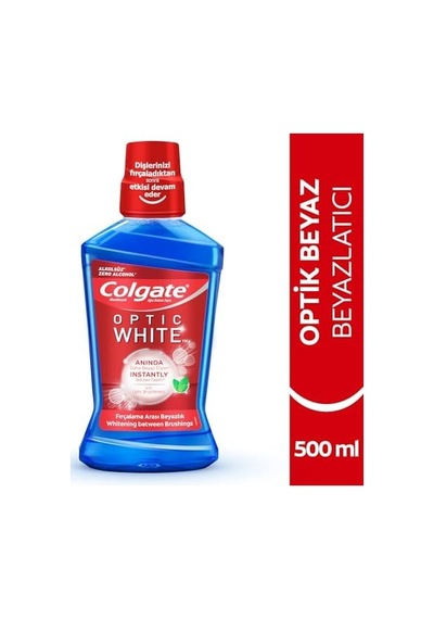Optic White Beyazlatıcı Ağız Bakım Suyu 500 Ml