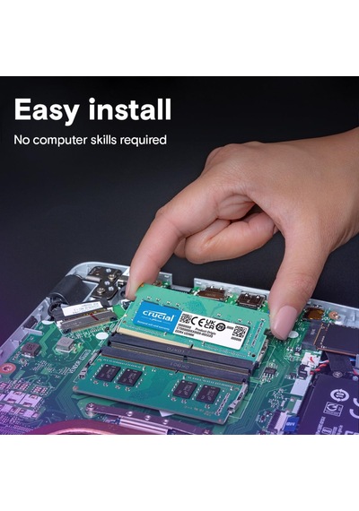 Crucıal Ct8g4sfra32a, 8gb, 3200mhz, Ddr4, Cl22, 1.2v, Sodımm, Notebook Ram By Micron