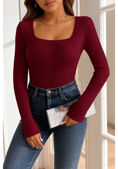 Wild Flower Bordo Elastanlı Beyaz Bluz Yüksek Bel Uzun Kollu Kare Yaka Örme Kumaş Bahar Sonbahar Kış Bluz Bordo Wild Flower Bordo Elastanlı Beyaz Bluz Yüksek Bel Uzun Kollu Kare Yaka Örme Kumaş Bahar Sonbahar Kış Bluz Bordo