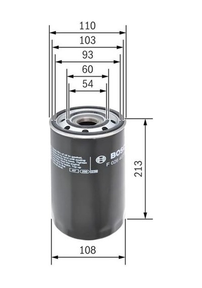 BOSCH F026402143 DİZEL FİLTRE