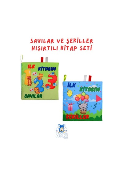 Sayılar Ve Şekiller Hışırtılı Kitap Seti