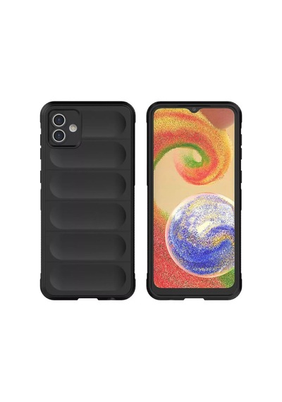 Samsung Galaxy  Uyumlu,  A05 Kılıf Optimum Silikon - Siyah
