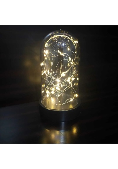 PERİ LEDLİ DEKORATİF LED FANUS Şeffaf