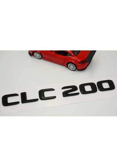 CLC 200 Bagaj Parlak Siyah ABS 3M 3D Yazı Logo