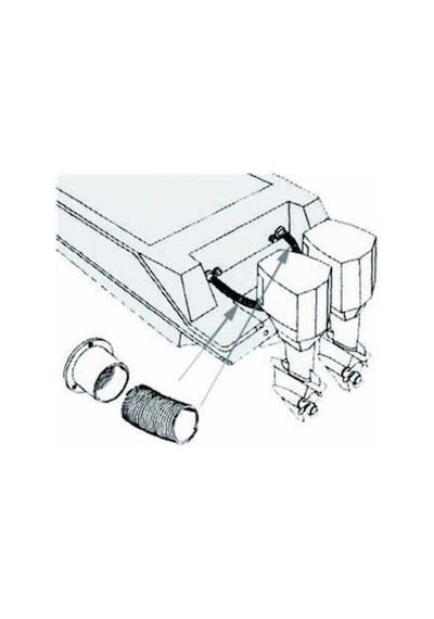 R/c Telleri İçin Esnek Pvc Montaj Spirali