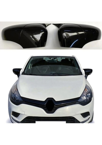 Renault Clio 4 2012-2019 Uyumlu Batman-yarasa Ayna Kapağı