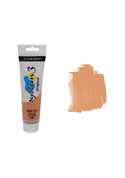 Daler Rowney System 3 Akrilik Boya 150Ml 578 Flesh Tint