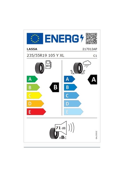 Lassa 235/55R19 105Y XL Competus H/P 3 Yaz Lastiği - 2026