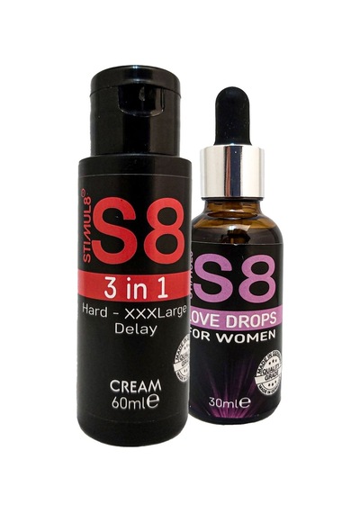 Stımul8 S8 3x Etki Erkekşekillenme Kremi + Extradestek 30 Ml Kadındamla