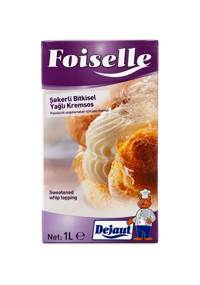 Foiselle Şekerli Bitkisel Yağlı Kremsos 1 L