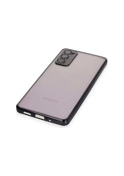 Newface - 395 - Samsung Galaxy Uyumlu S20 Fe Kılıf Razer Lensli Silikon - Kmrsfres - - Siyah Sıyah